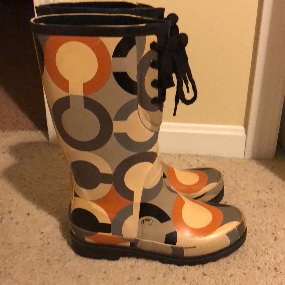 Coach Rainboots - Picture 3 of 11